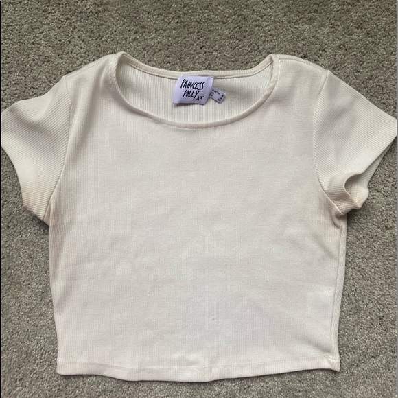 Princess Polly white tee - Picture 1 of 2